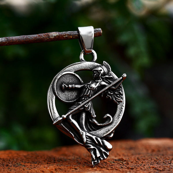 Stainless Steel Spartan Warrior Necklace