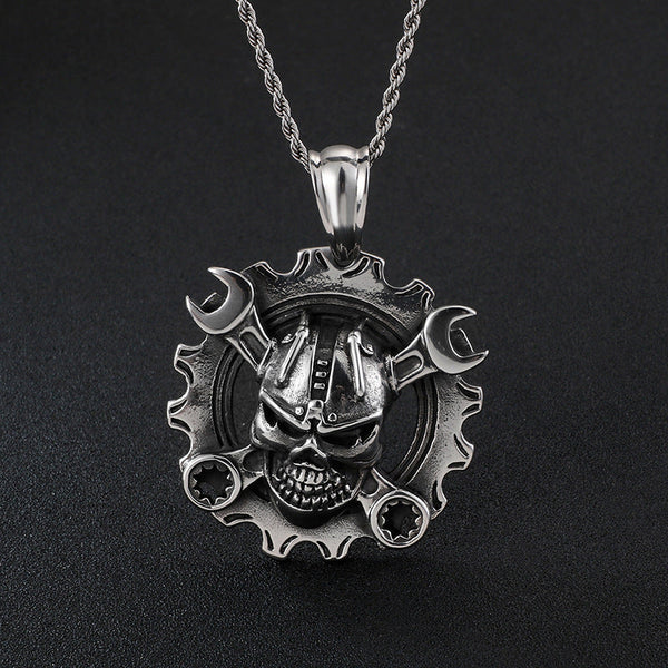 Wrench Necklace (Steel)