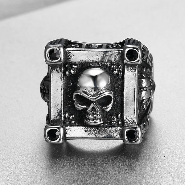 Vikings Celebration Ring - Skull Ring - Sizes 7-15 - R88