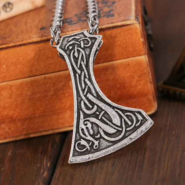 Viking Ax Pendant Necklace