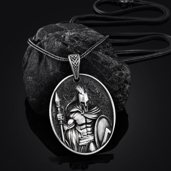 PURE TIN Leonidas Spartan Necklace