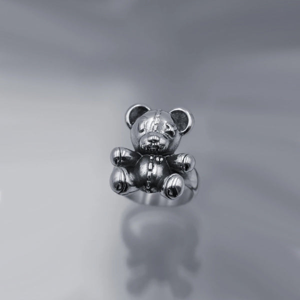 Skull Ring Teddy Bear