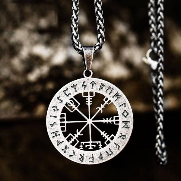 Vegvisir Viking Compass Stainless Steel Pendant