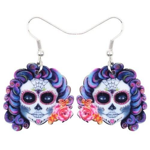 The Santa Muerte Earrings