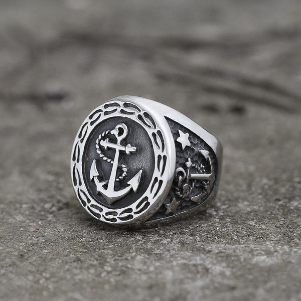 Anchor Stainless Steel Marine Ring