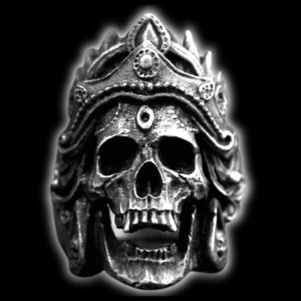 Hindu Skull Ring