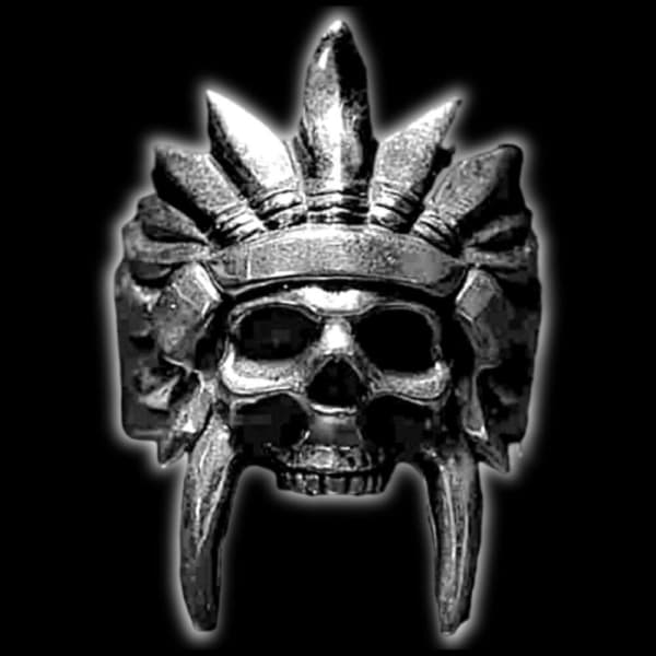 Indian Skull Ring