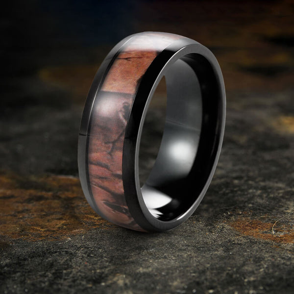 Polished Titanium Wedding Ring