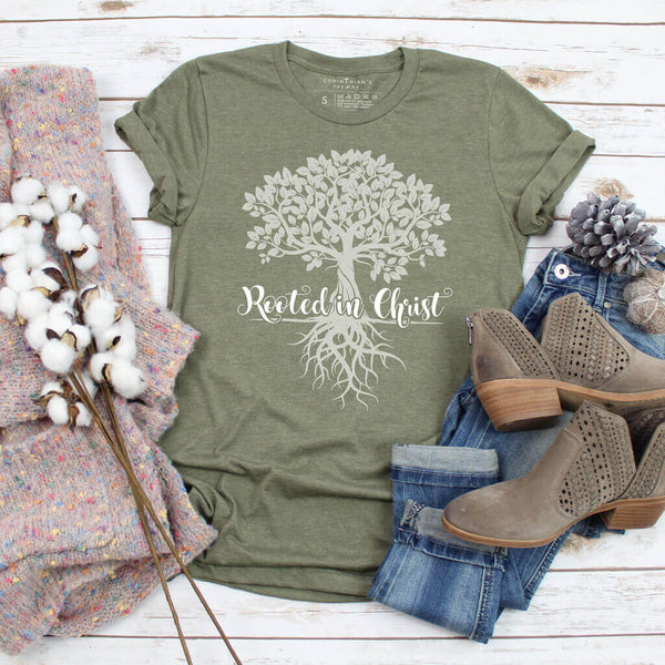 Rooted In Christ Shirt