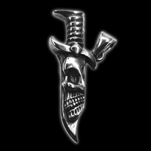 Skull Dagger Necklace