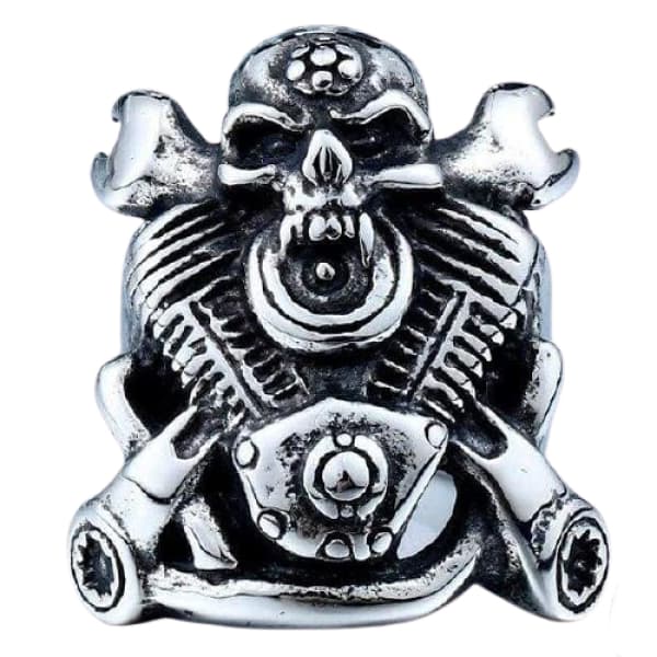 Skull Motor Ring