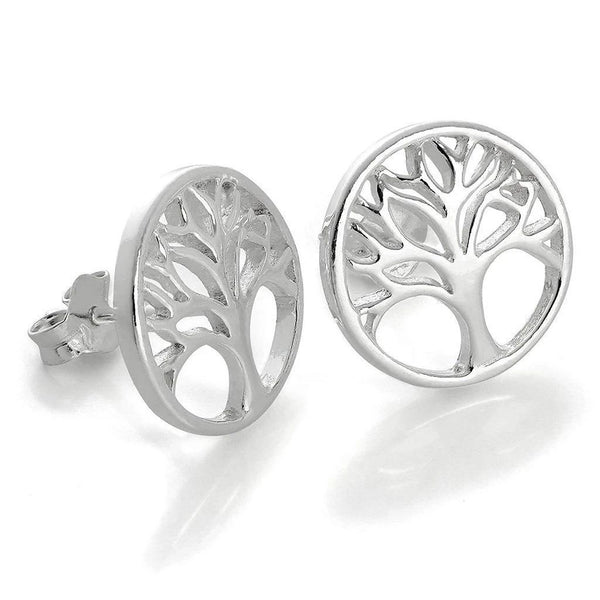 Tree Of Life Stud Earrings