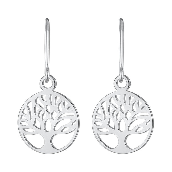 Tree Of Life Hook Earrings